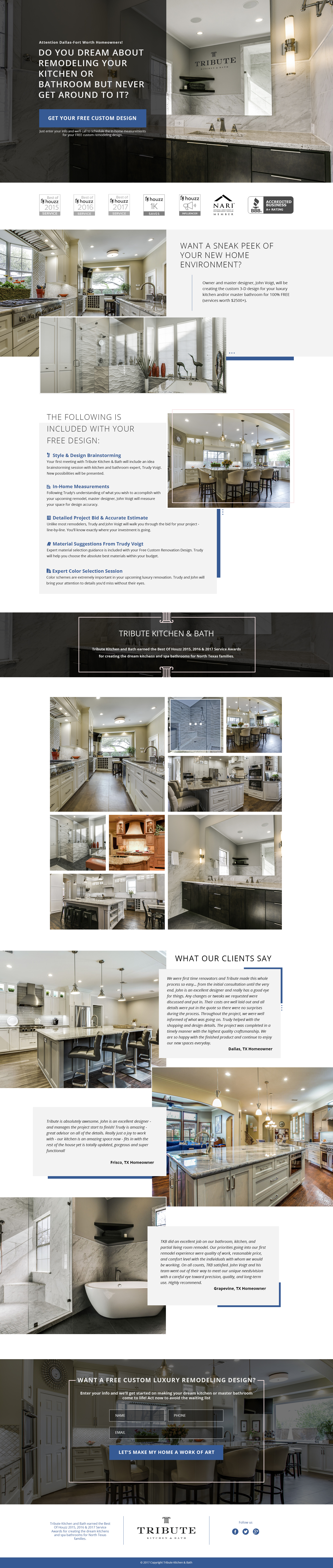 Tribute Kitchen & Bath